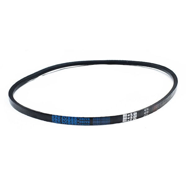 D&D B59/5L620 Classical V-Belt, 62 in Outside Length, 21/32 in Top Width, 1 Ribs B59/5L620 - main